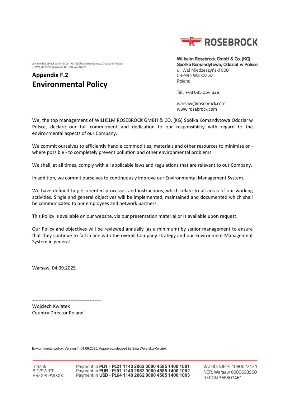 Appendix F.2 – Umweltpolitik (pl)